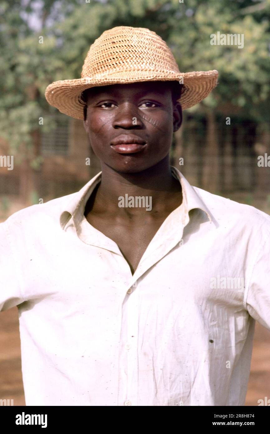 Man Burkinabe. Burkina Faso. Africa Stock Photo
