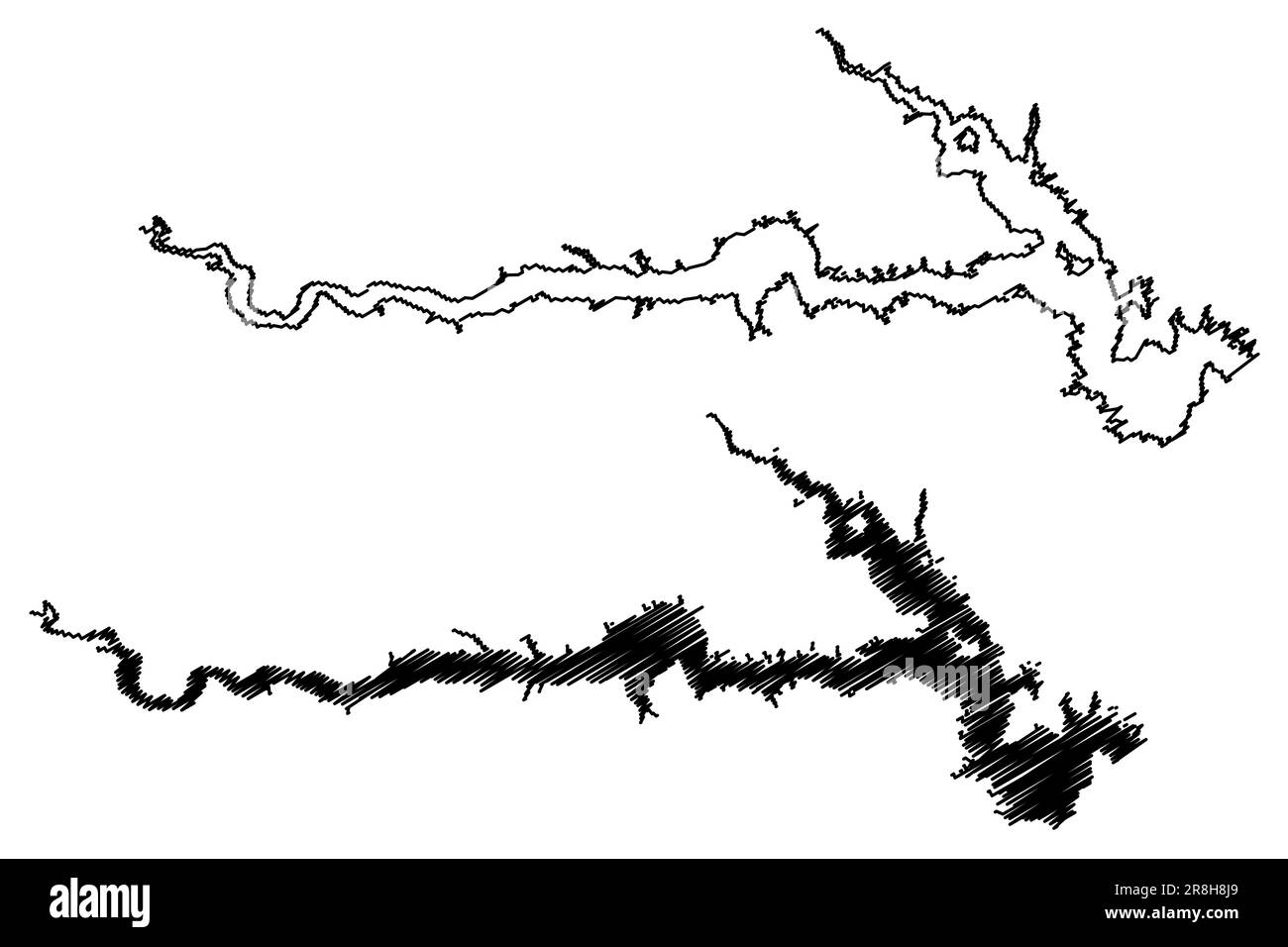 Lake Elwell Reservoir (United States of America, North America, us, usa
