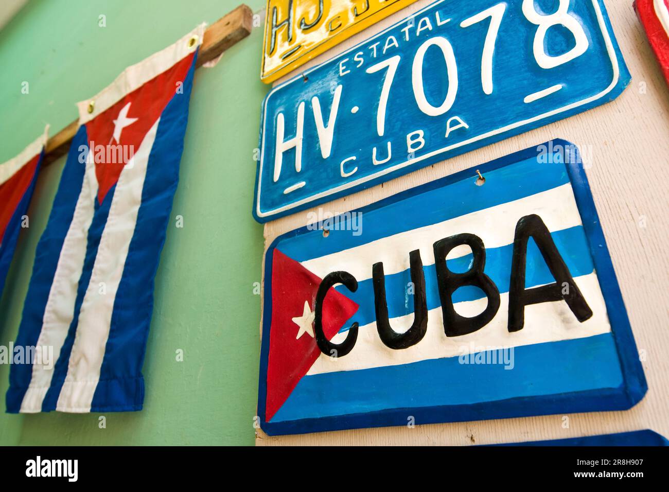 Cuba. Havana. Souvenirs for Tourists Stock Photo