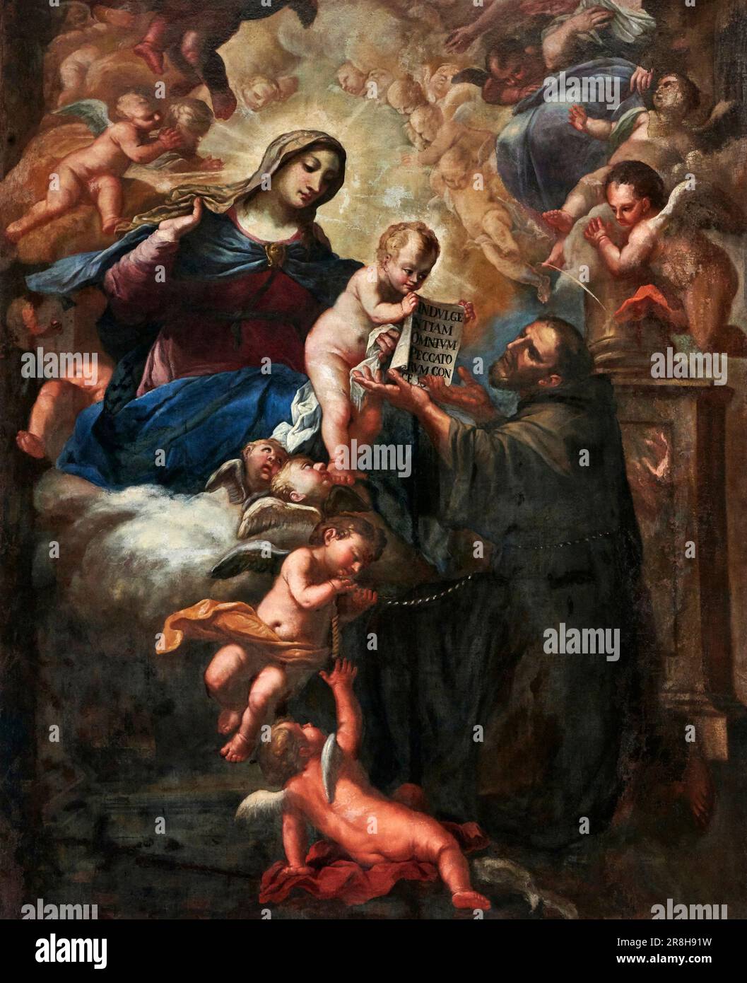 Madonna Delle Grazie E S Francesco D Assisi Olio Su Tela Pittore madonna-delle-grazie-e-s-francesco-d-assisi-olio-su-tela-pittore