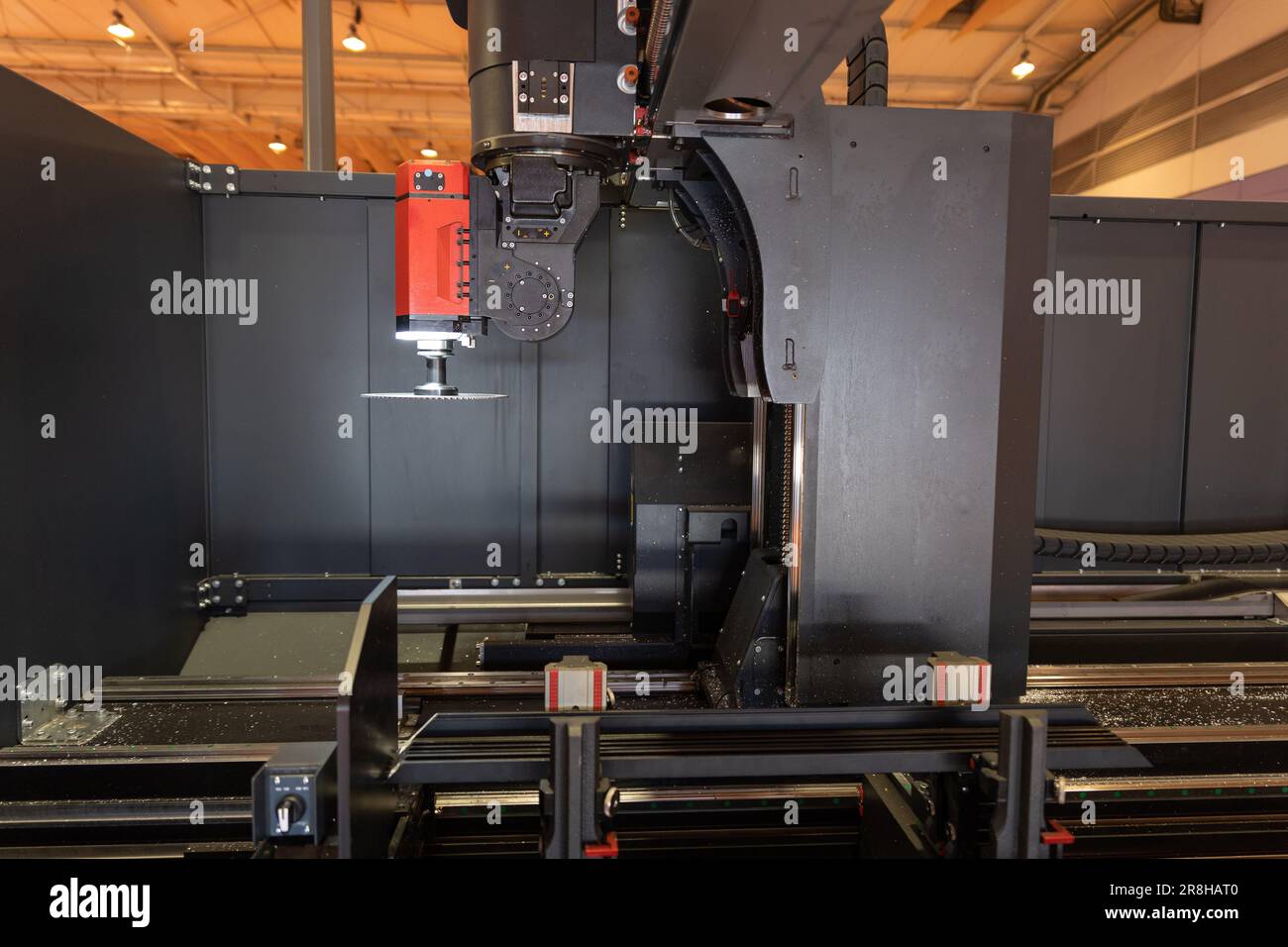 Industrial machine with program control at the technology exhibition ...