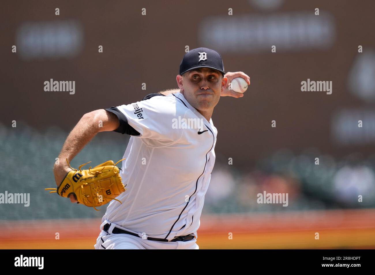 Detroit Tigers starting pitcher Matthew Boyd throws during the first