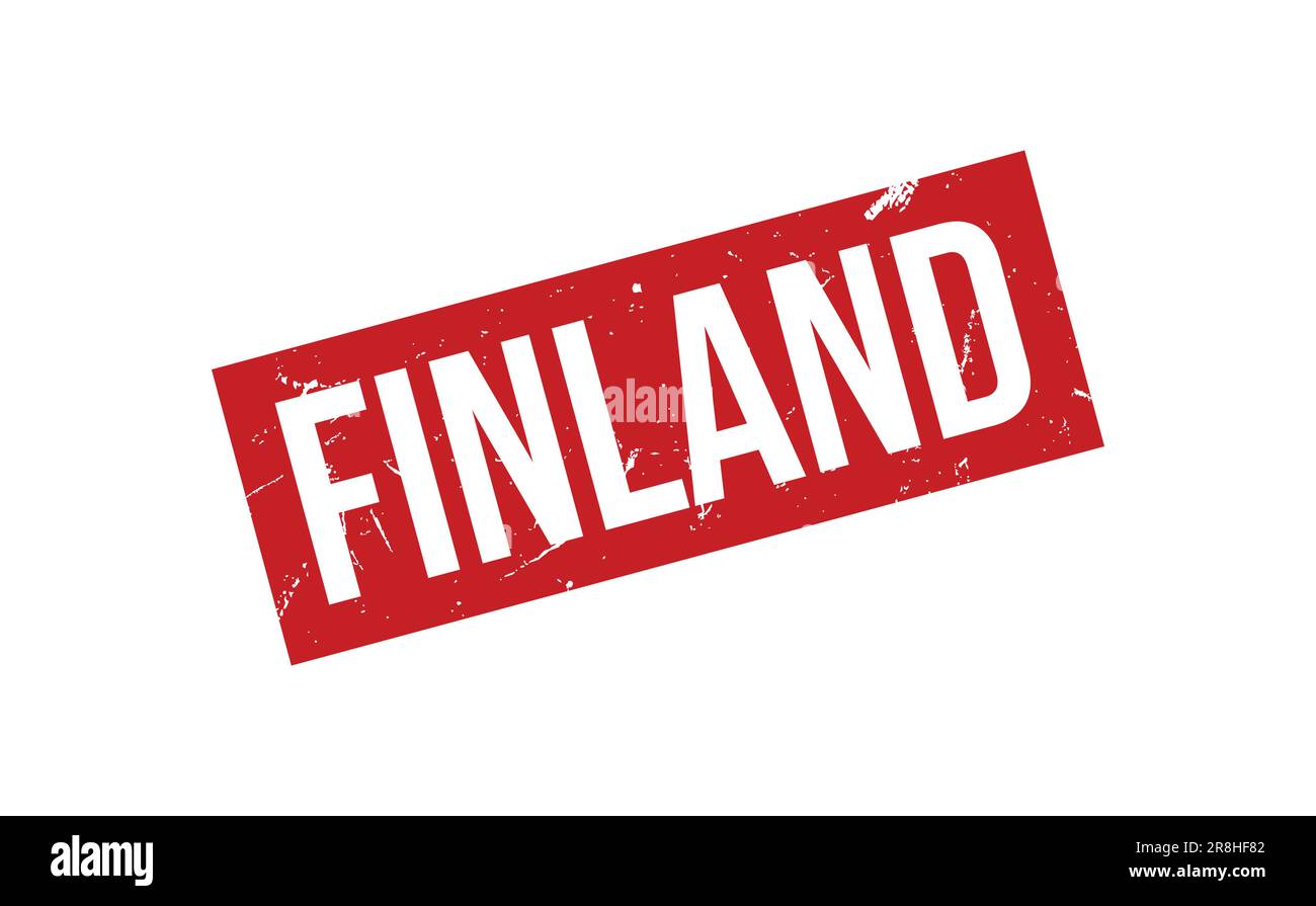 Finland Rubber Stamp Seal Vector Stock Vector