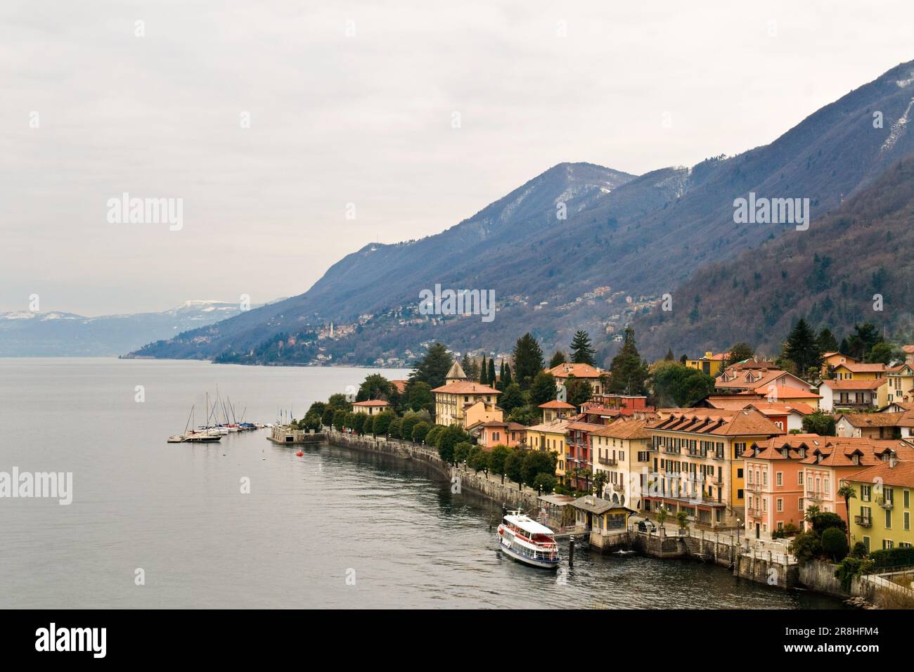 Cannero Riviera. Lago Maggiore. Piedmont. Italy Stock Photo