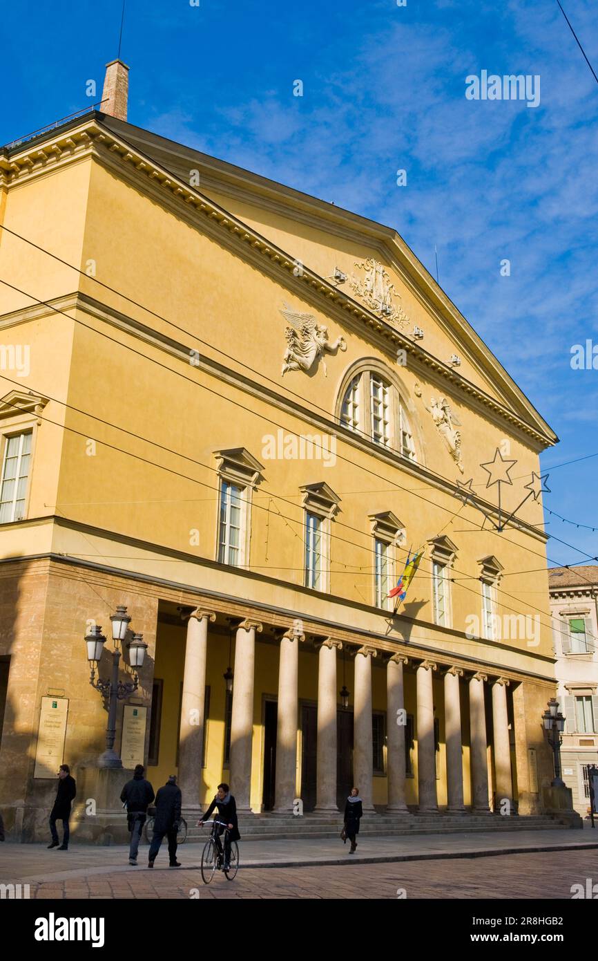Regio Theater. Parma. Emilia Romagna. Italy Stock Photo