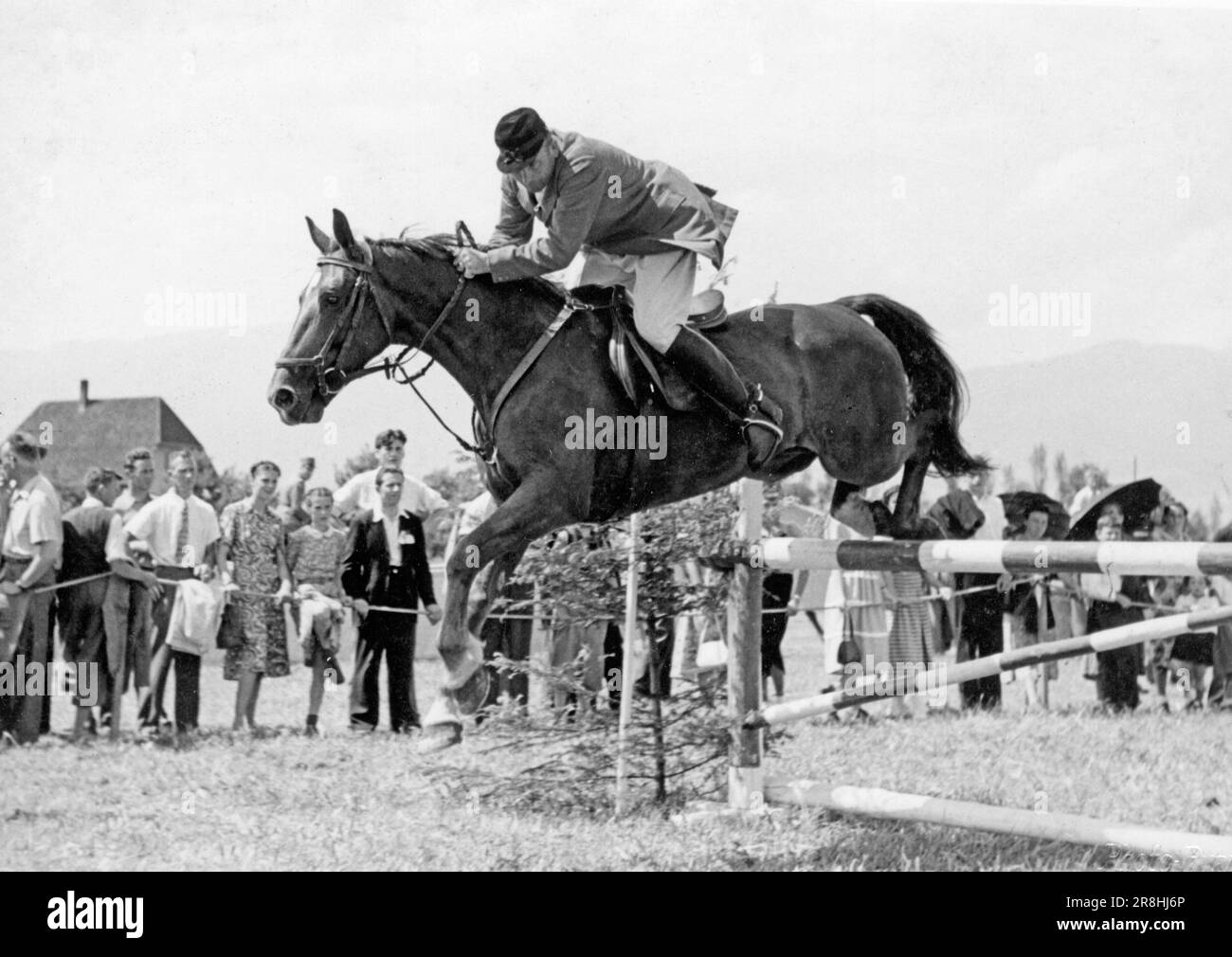 Horse Race 50s-60s Stock Photo - Alamy