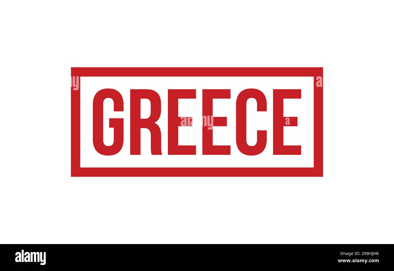 Greece Rubber Stamp Seal Vector Stock Vector Image & Art Alamy