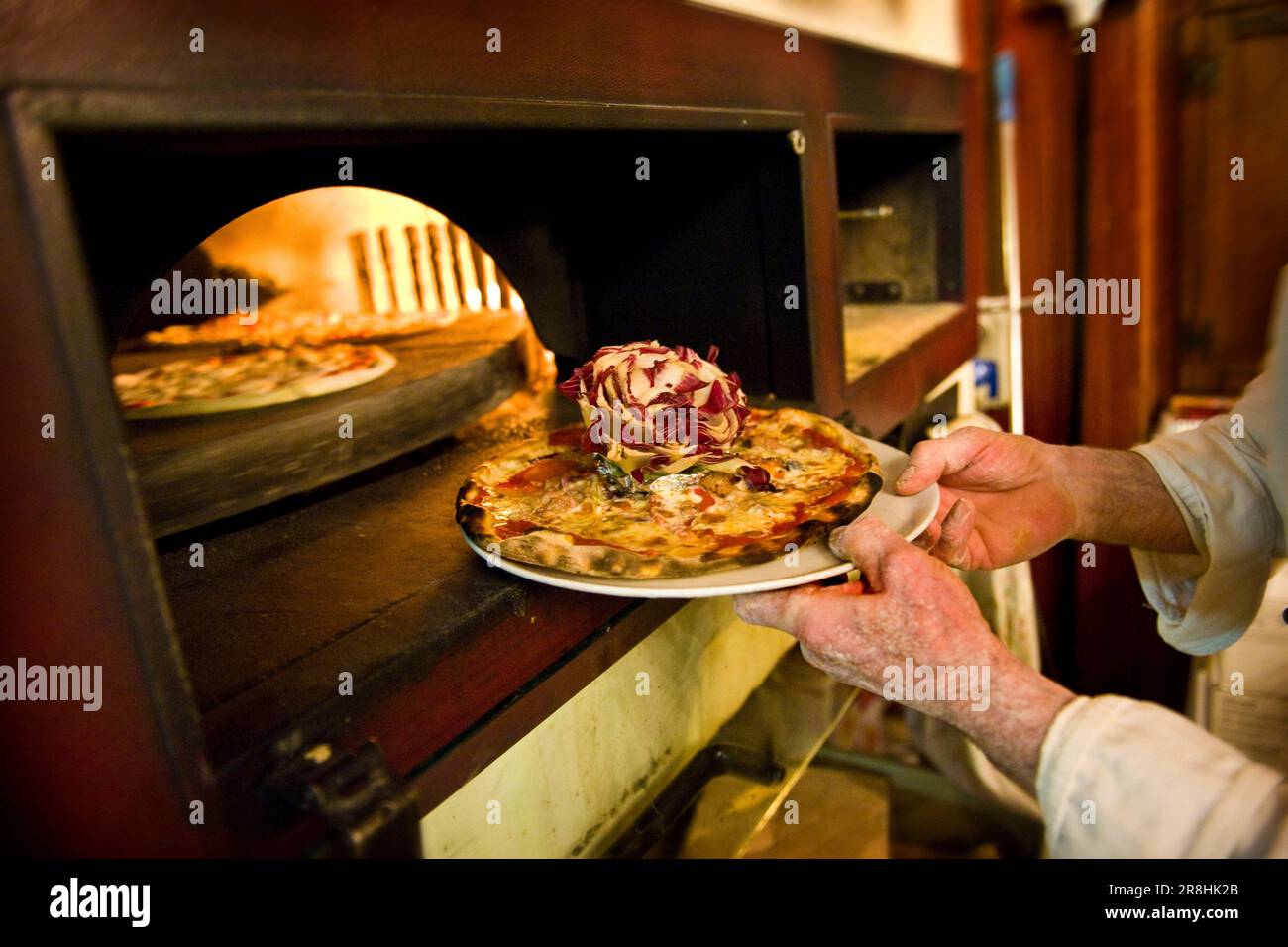 Pizzeria Stock Photo