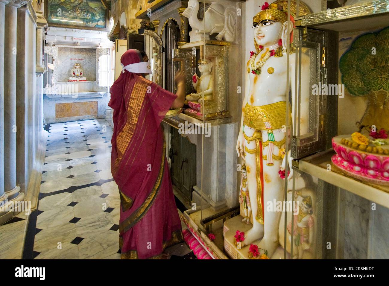 Jain Temple. Mumbai. India Stock Photo