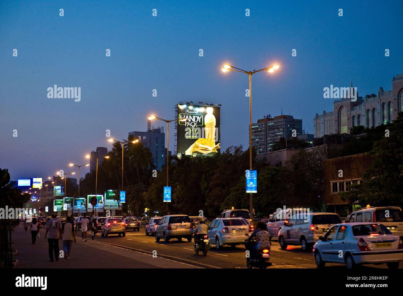 Marine Drive. Mumbai. India Stock Photo - Alamy