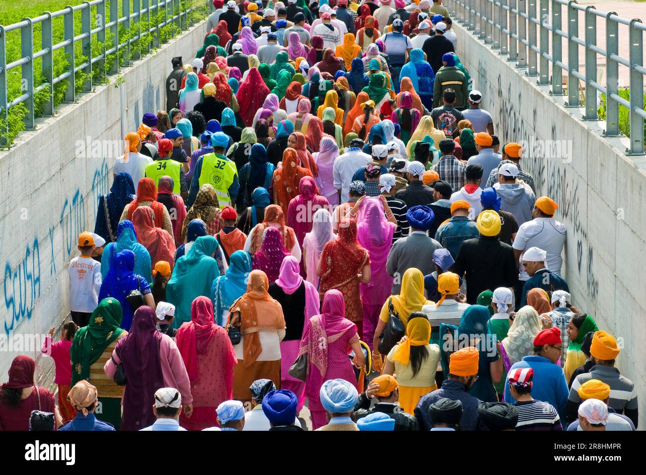 Baisakhi Festival. Novellara Stock Photo