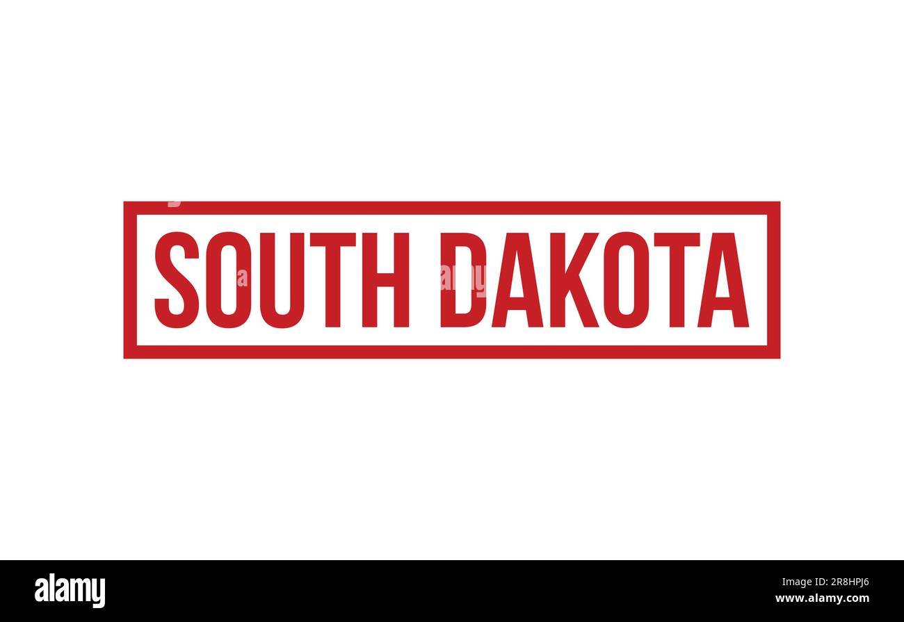 South Dakota Rubber Stamp Seal Vector Stock Vector Image & Art - Alamy