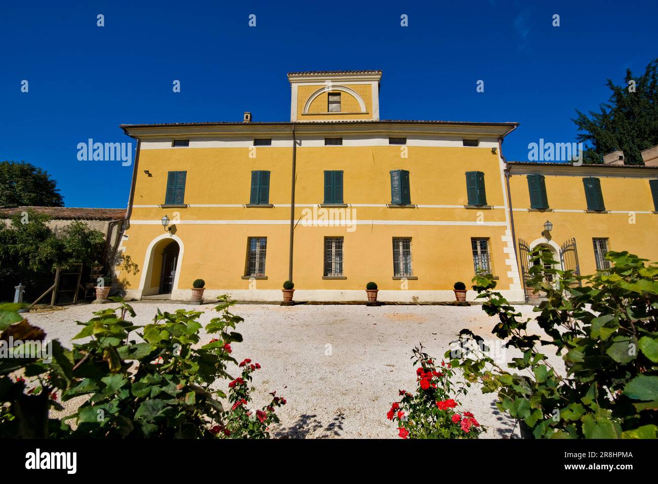 Il Mosnel Cellars. Camignone Di Passirano. Franciacorta. Lombardy. Italy Stock Photo