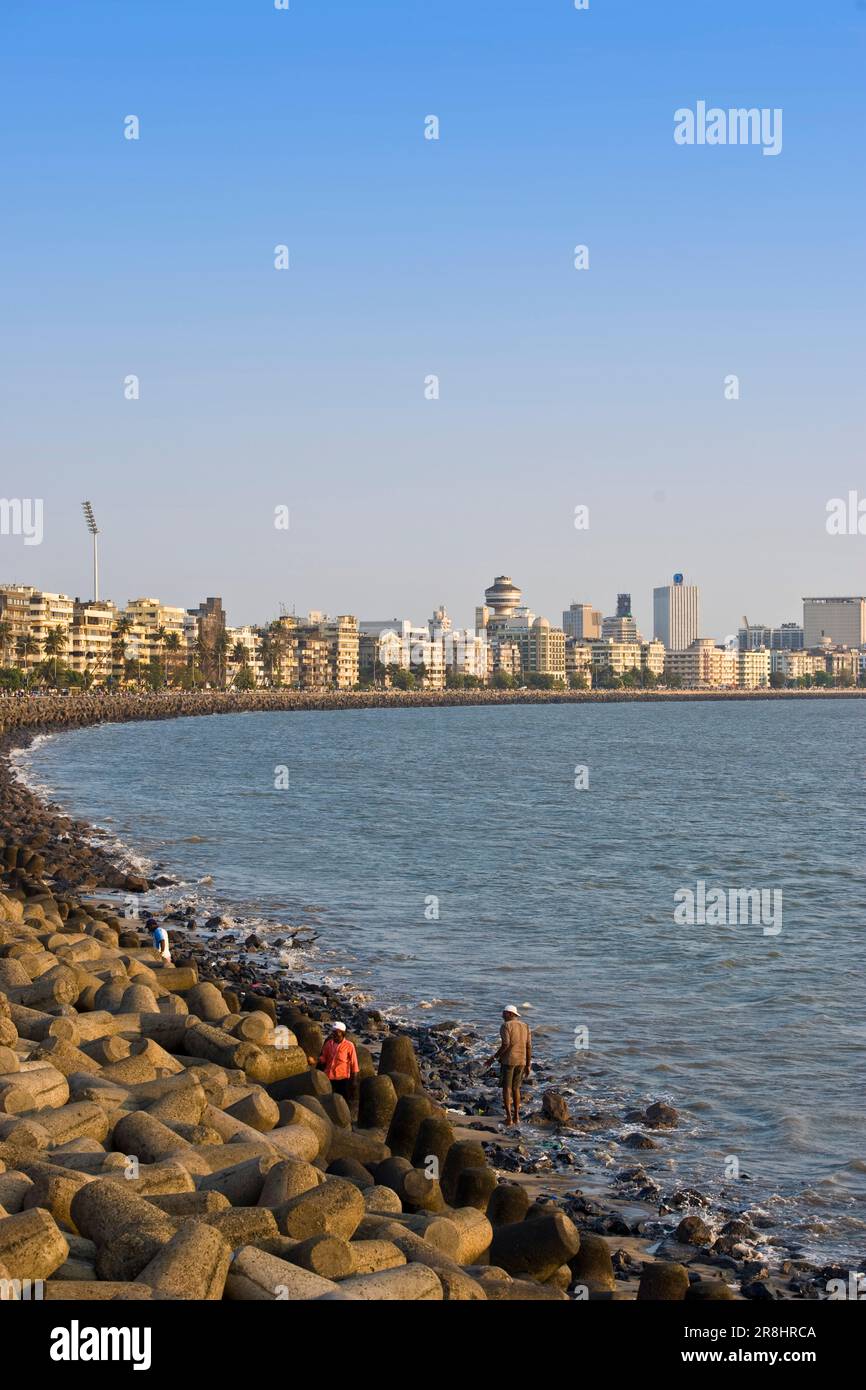 Marine Drive. Mumbai. India Stock Photo Alamy