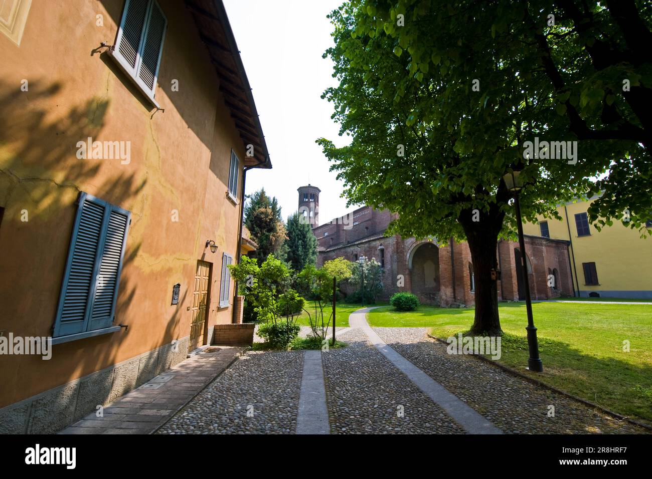 St. Peter's Basilica. Abbadia Cerreto (lo Stock Photo Alamy