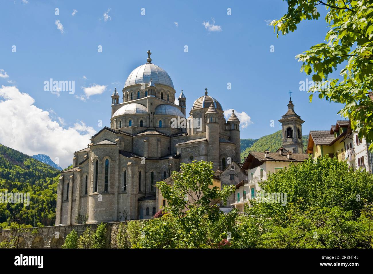 Santuario della madonna del sangue re italy hi-res stock photography ...