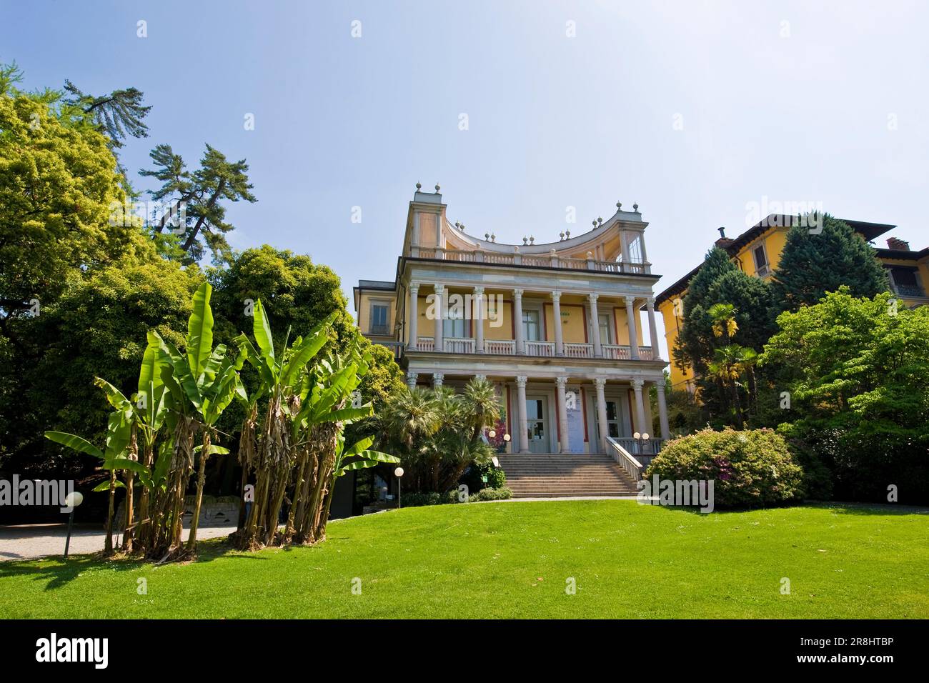 Villa Giulia. Pallanza. Italy Stock Photo