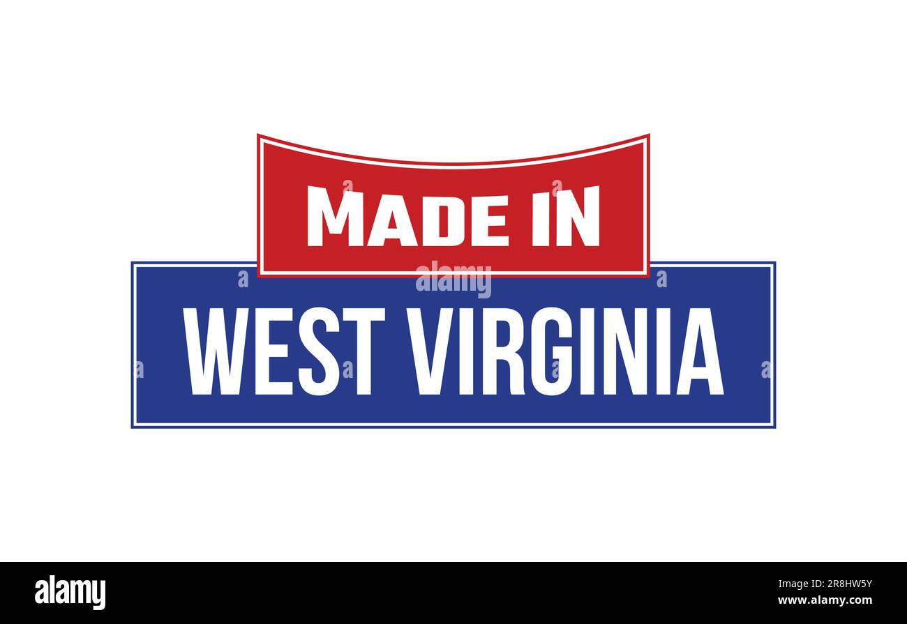Made In West Virginia Seal Vector Stock Vector Image & Art Alamy