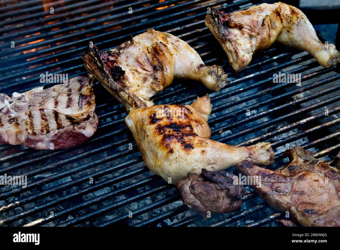 Barbeque Grill Stock Photo