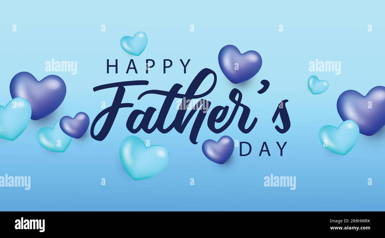 happy-father-s-day-card-on-blue-background-vector-illustration-happy