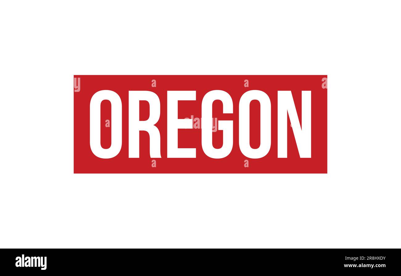 Oregon Rubber Stamp Seal Vector Stock Vector Image & Art Alamy