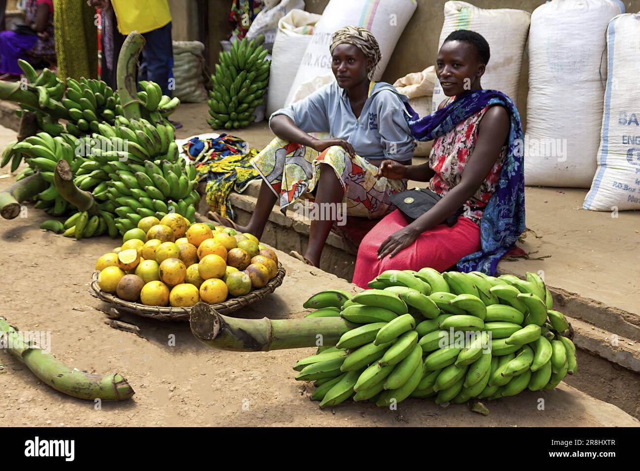 Market, Kigali, Rwanda, Africa Stock Photo