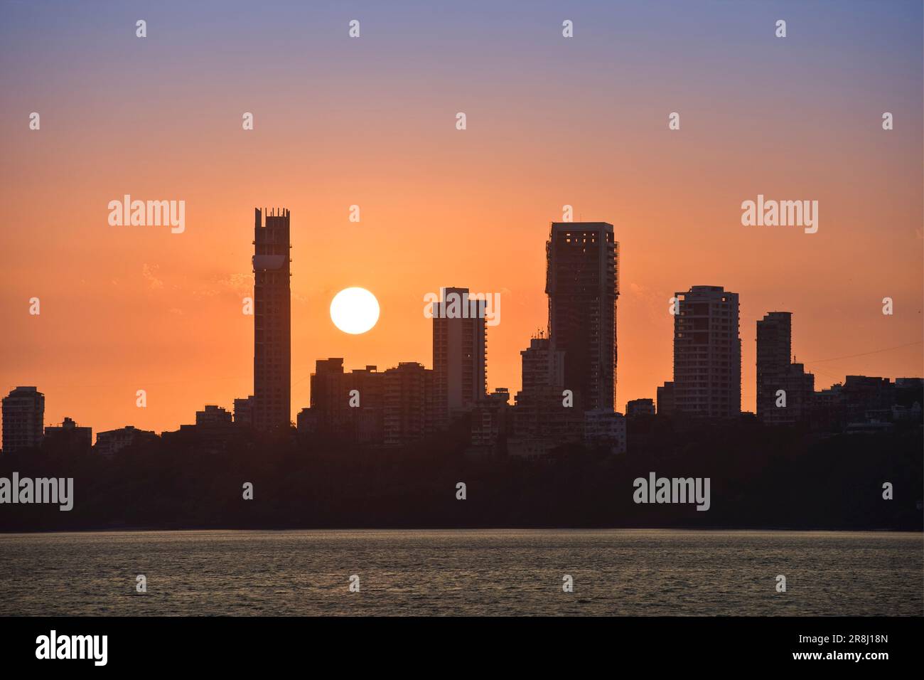 Marine Drive. Mumbai. India Stock Photo