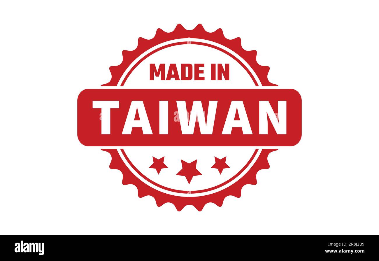 Made In Taiwan Rubber Stamp Stock Vector Image & Art Alamy