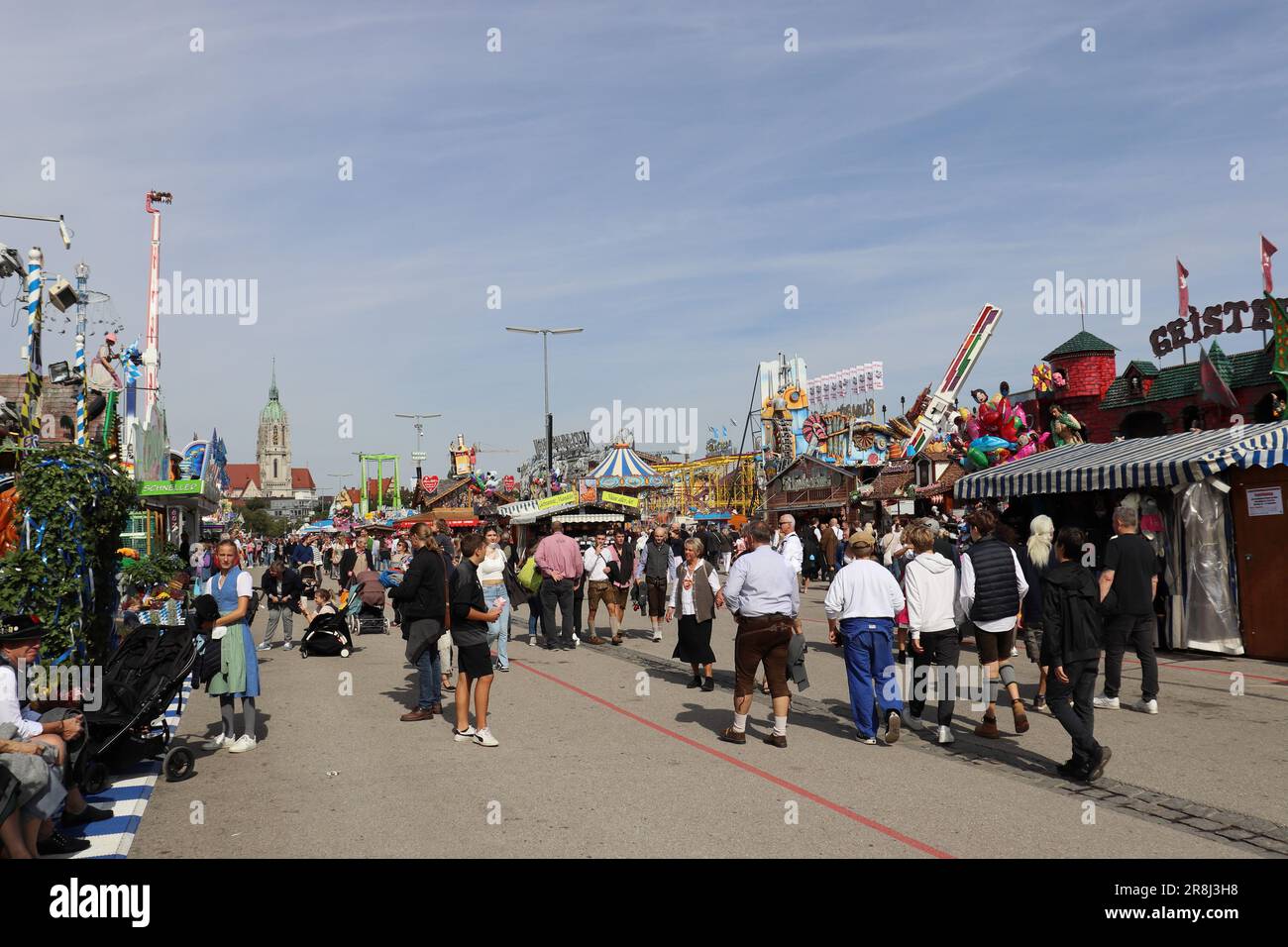 Octfest Theresienwiese hi-res stock photography and images - Alamy