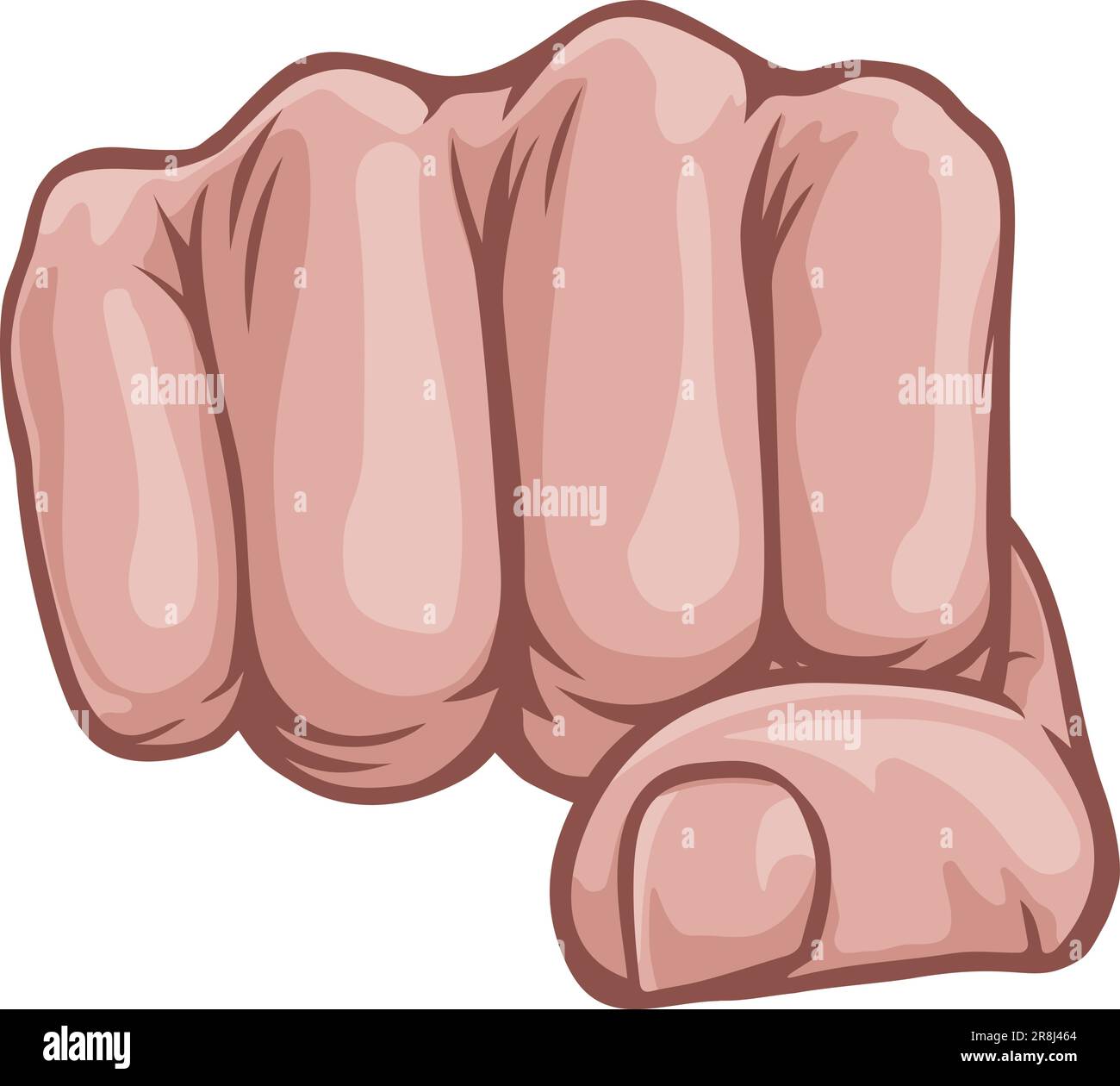 Cartoon man punching hires stock photography and images Alamy