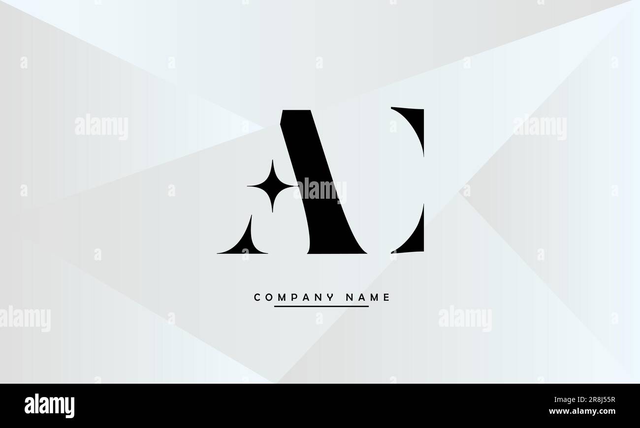 AC, CA Abstract Letters Logo Monogram Stock Vector Image & Art - Alamy