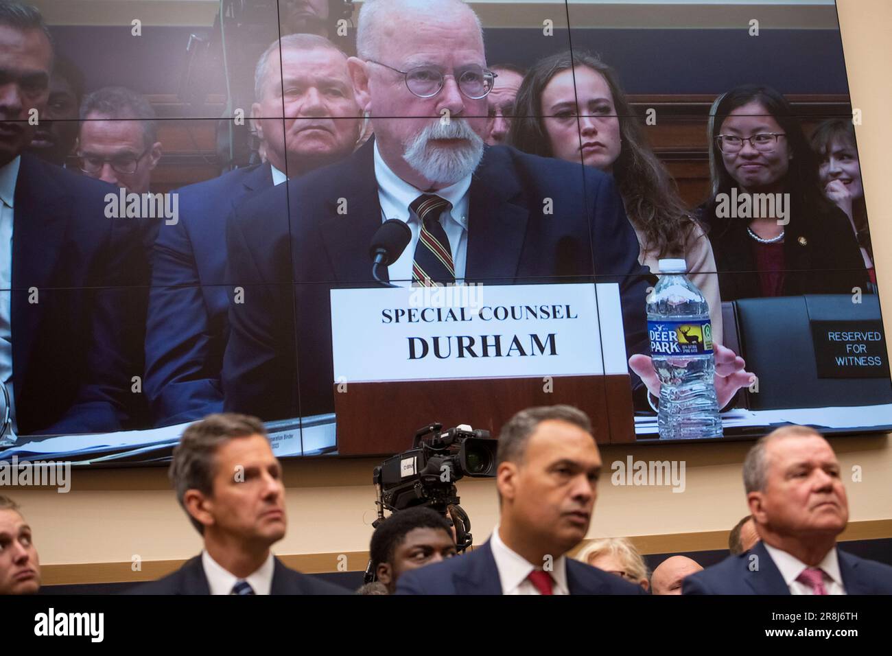 Special Counsel John Durham appears before a House Committee on the Judiciary hearing on the Report of Special Counsel John Durham in the Rayburn House Office Building in Washington, DC, Wednesday, June 21, 2023. Credit: Rod Lamkey/CNP/MediaPunch Stock Photo