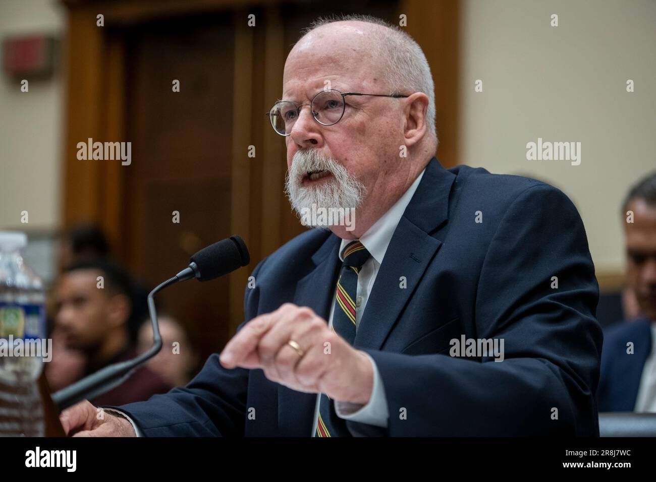 Special Counsel John Durham appears before a House Committee on the Judiciary hearing on the Report of Special Counsel John Durham in the Rayburn House Office Building in Washington, DC, Wednesday, June 21, 2023. Credit: Rod Lamkey/CNP/MediaPunch Stock Photo