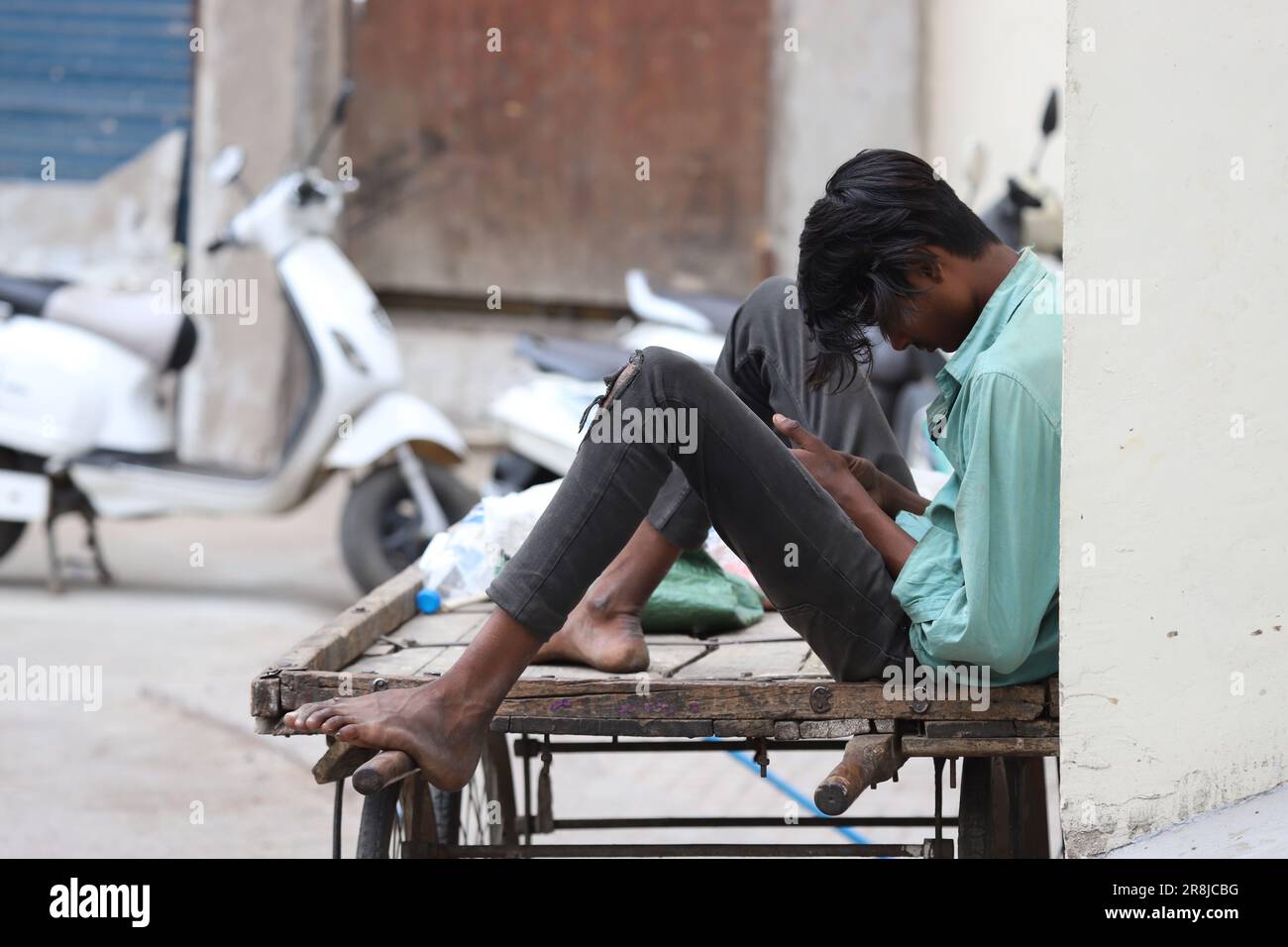 Street pic india hi-res stock photography and images - Alamy