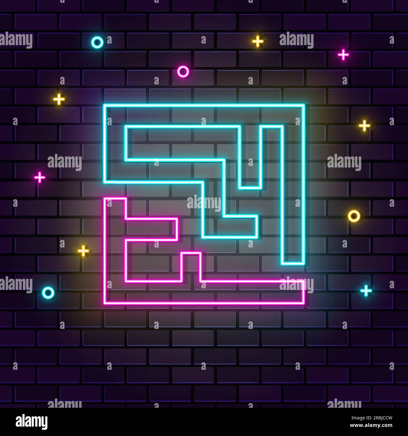 Labyrinth chartres Stock Vector Images Alamy