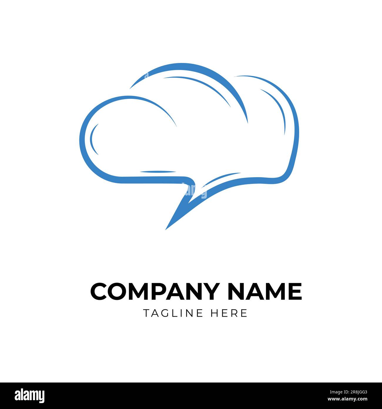 Professional cloud logo design template Stock Vector Image & Art - Alamy