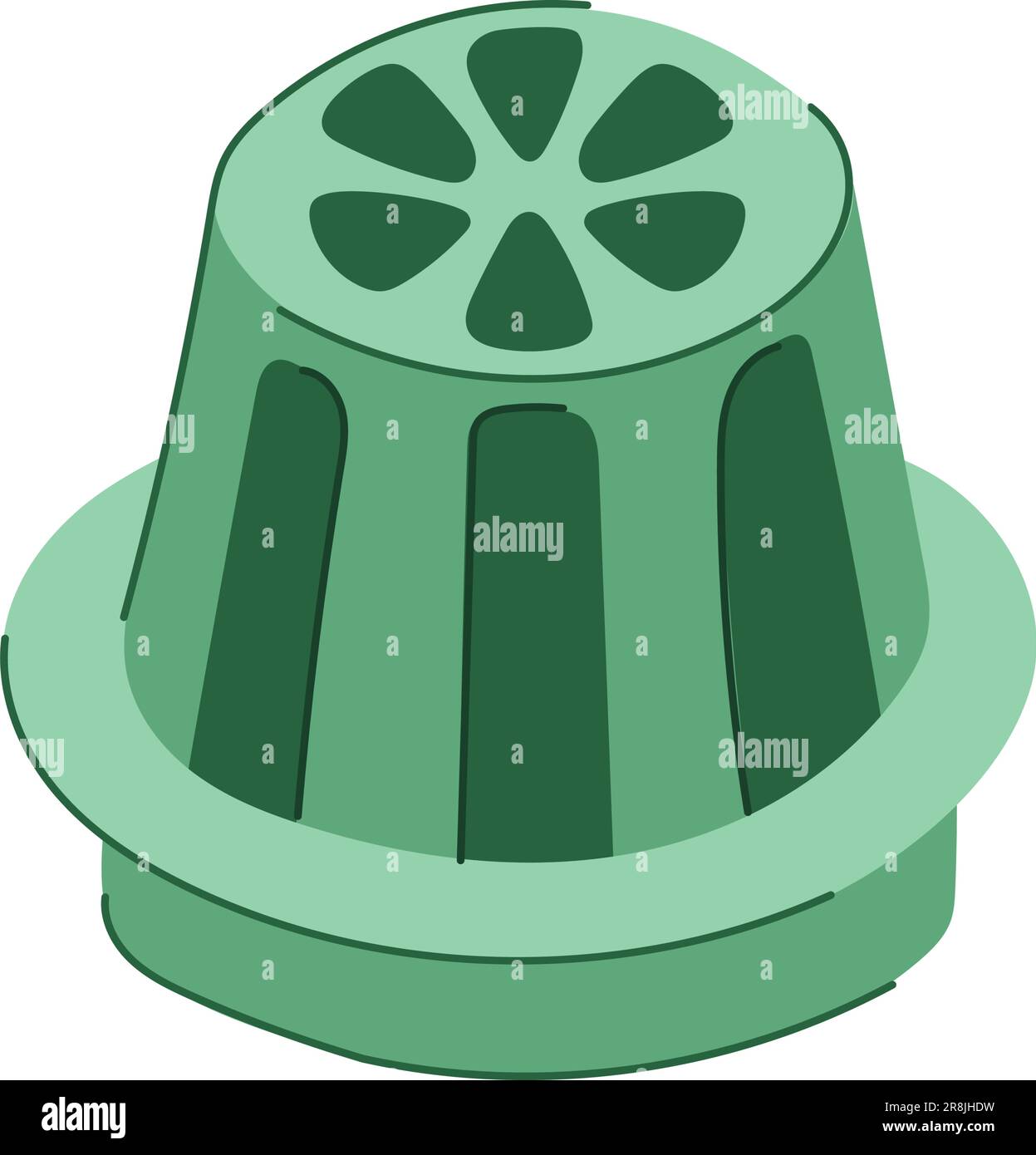 sewage drainage grate cartoon vector illustration Stock Vector Image
