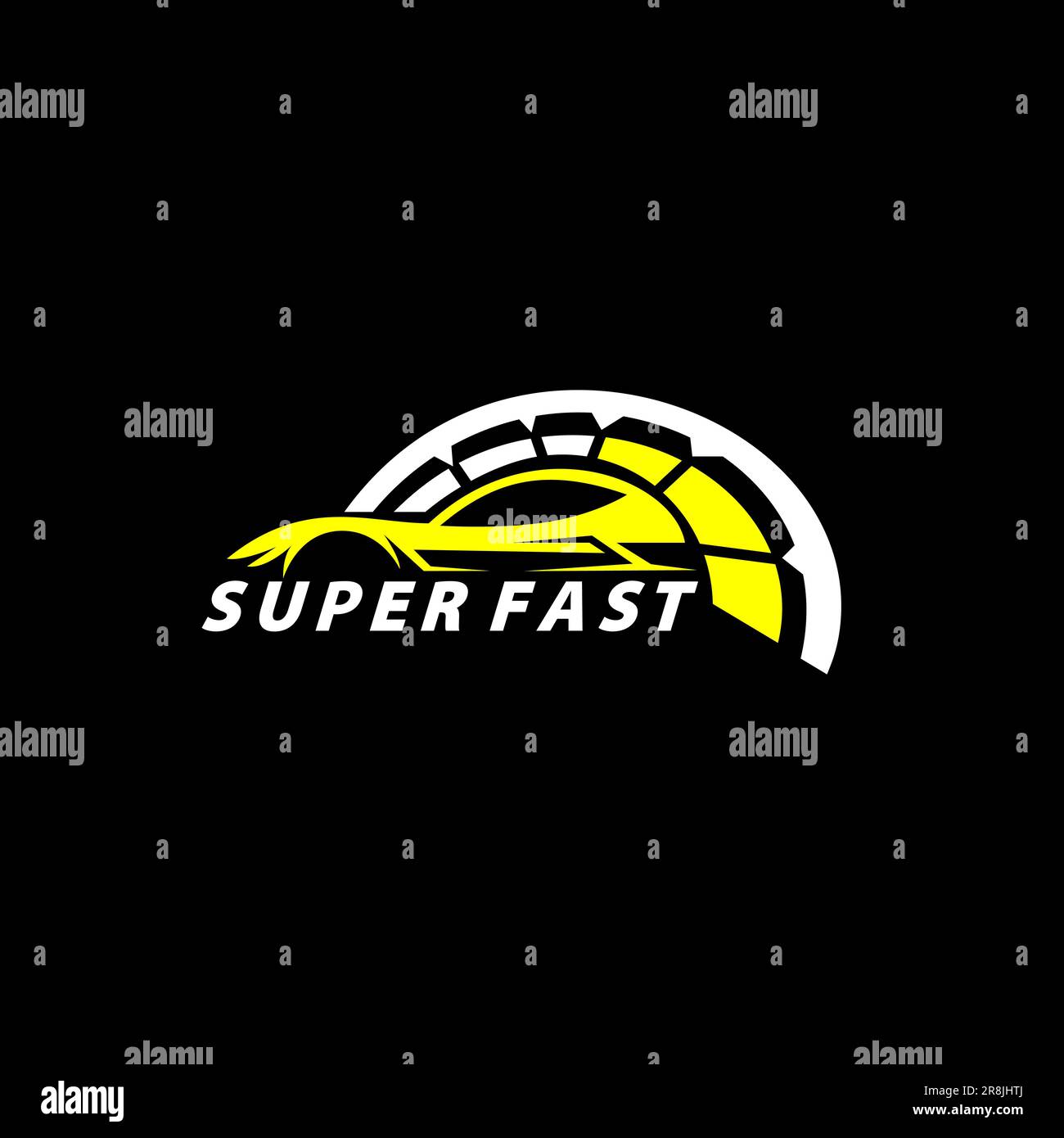 Super Car Logo Design Vector Stock Vector Image & Art Alamy
