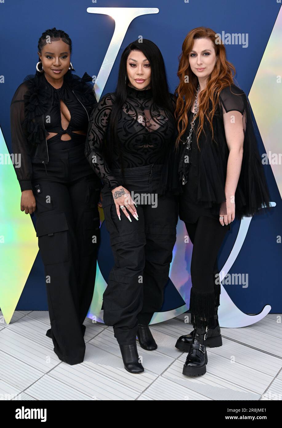 London, UK. 21st June, 2023. London, UK. June 21st, 2023. Keisha Buchanan, Mutya Buena and Siobh‡n Donaghy from The Sugababes at the V&A Summer Party, Victoria and Albert Museum. Credit: Doug Peters/Alamy Live News Stock Photo