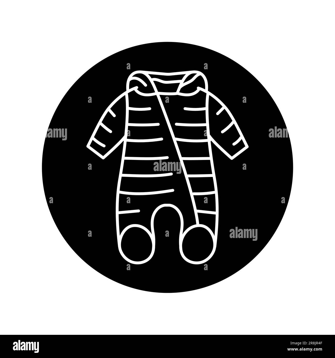 Baby rompers black line icon. Pictogram for web page, mobile app, promo ...