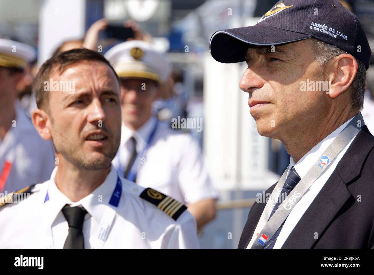 ParisLe Bourget, France. 21st June, 2023. JeanFrancois Copé attends
