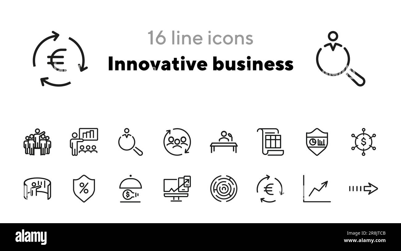 Global business analysis innovation Stock Vector Images - Alamy