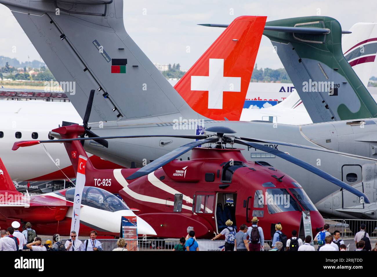 ParisLe Bourget, France. 21st June, 2023. Opening of the 54th edition