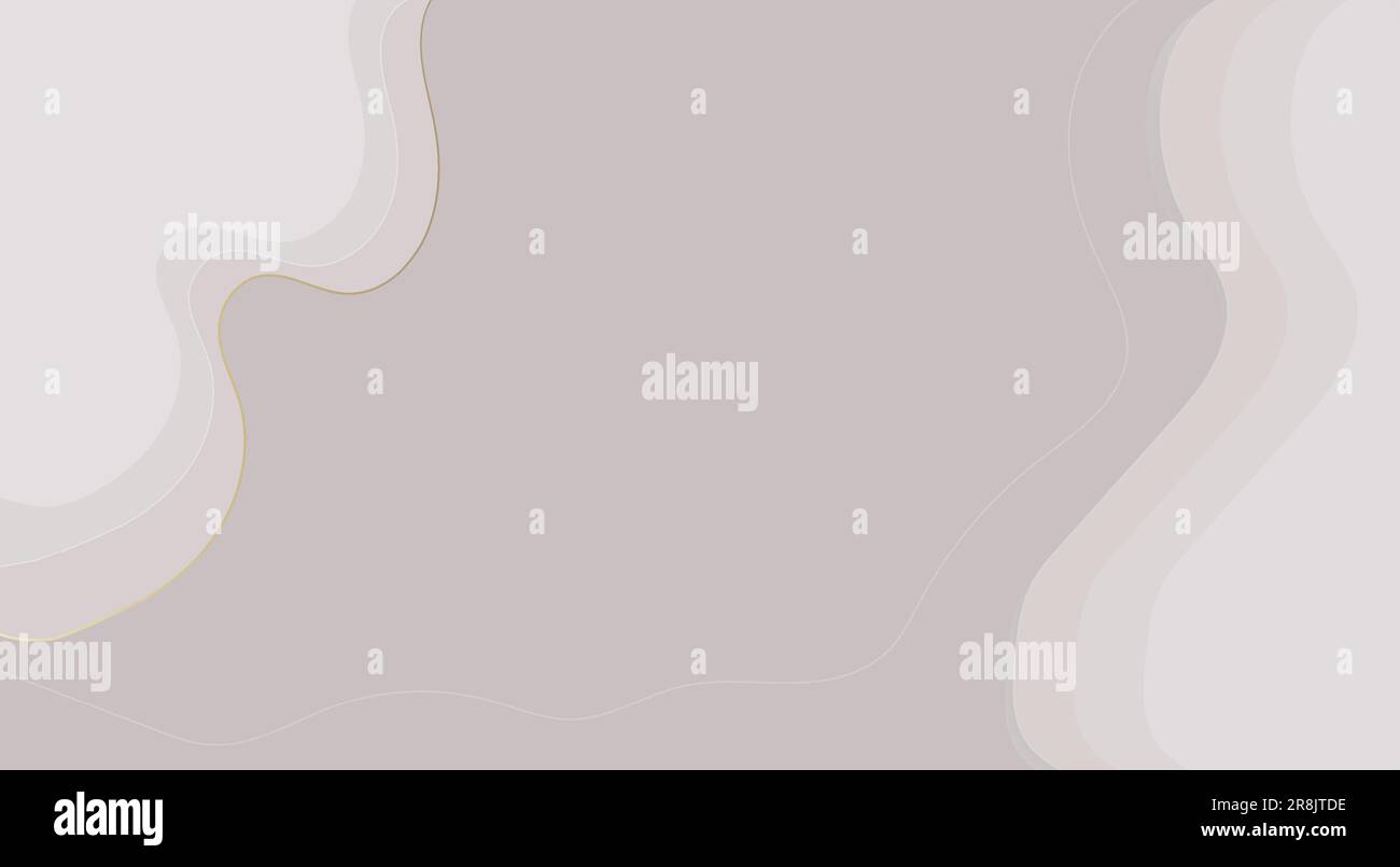 Modern abstract background, template with smooth curves of shapes and