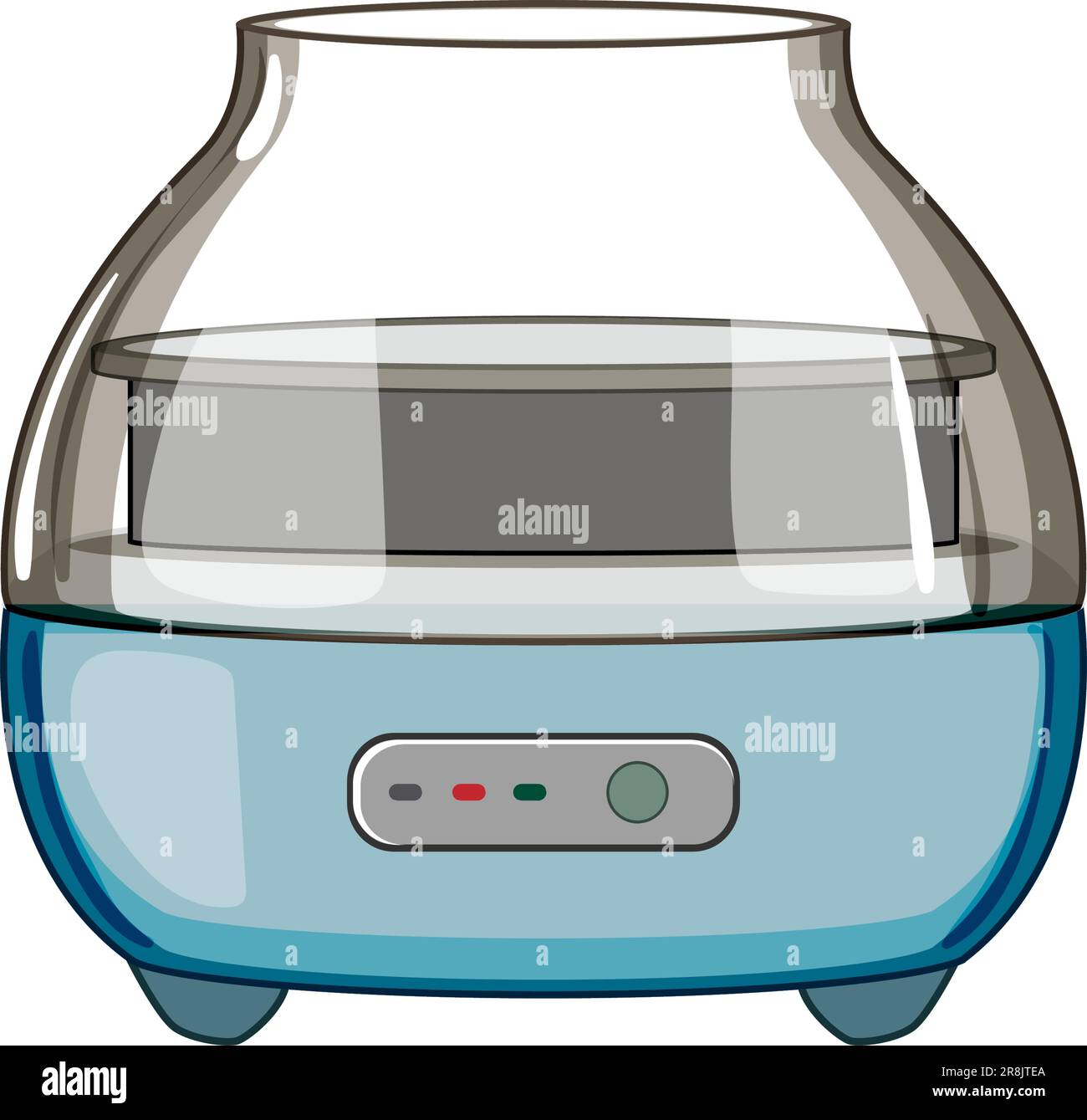 milk yogurt maker cartoon vector illustration Stock Vector Image & Art