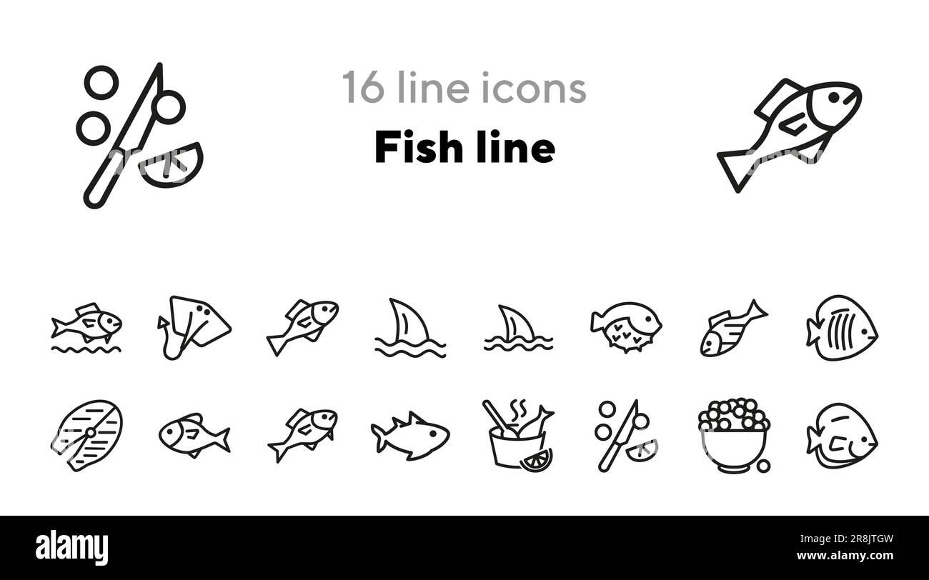 Line wildlife Stock Vector Images - Alamy