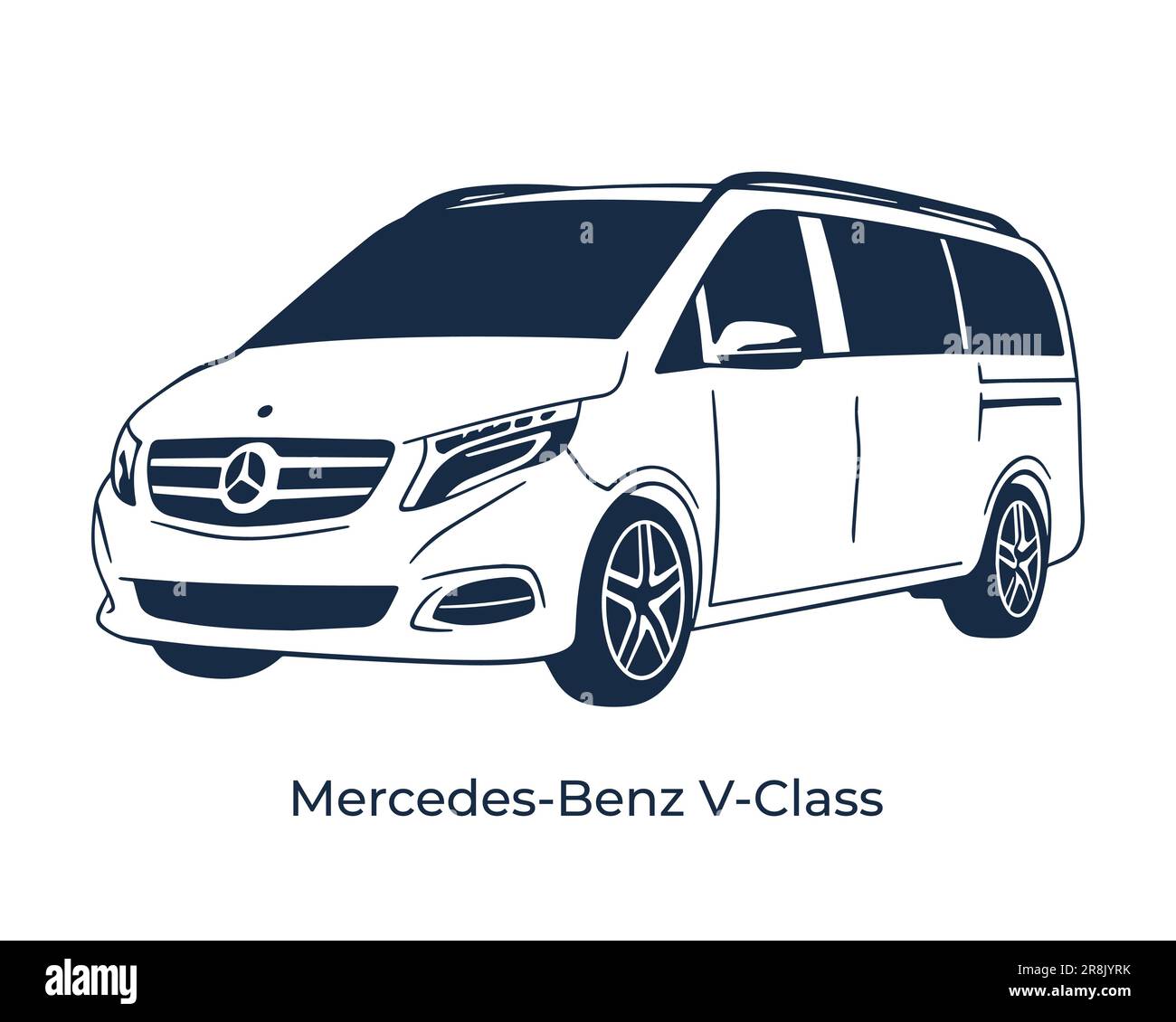 Mercedes benz Stock Vector Images - Alamy