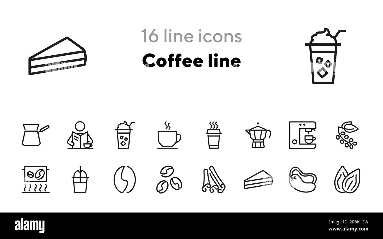 Internet at coffee shop Stock Vector Images - Alamy