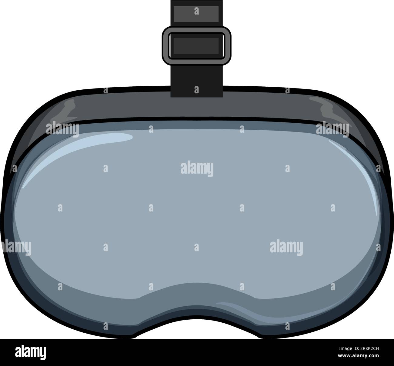 innovation vr glasses cartoon vector illustration Stock Vector Image ...