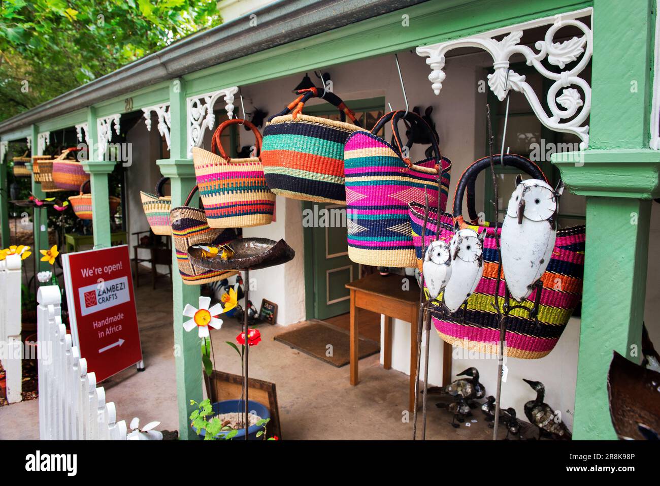 Zambezi crafts shop hires stock photography and images Alamy
